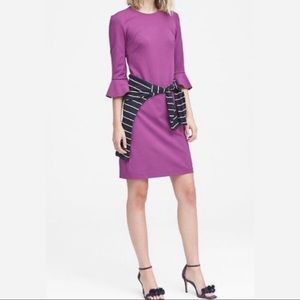 Banana Republic Pinte Flutter Sleeves Dress